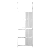 Amazon.co.jp: ペット用脱走防止フェンス – 高さ調節対応 205～285cm